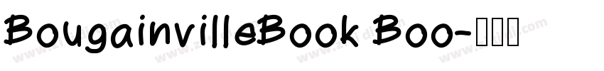 BougainvilleBook Boo字体转换